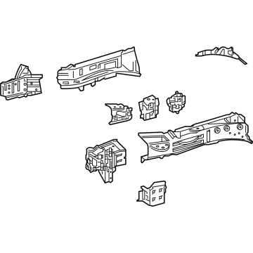 Toyota 57027-06906 Rail Assembly