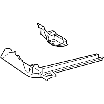 Toyota 57016-06160 Rear Rail