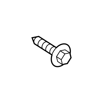 Toyota 90159-60621 Bumper Cover Screw