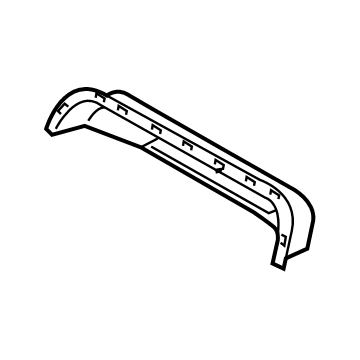 Toyota 55418-WB001 Cluster Panel Spacer