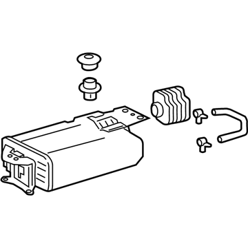 Toyota 77740-0E120 CANISTER Assembly, CHARC