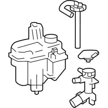 Toyota 16520-F2010 FILLER ASSY, WATER