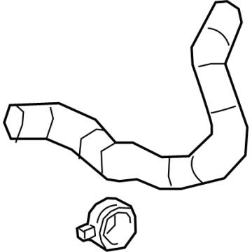 Toyota Corolla Cross Radiator Hose - 16572-F2010