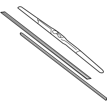 Toyota 85222-52212 Wiper Blade