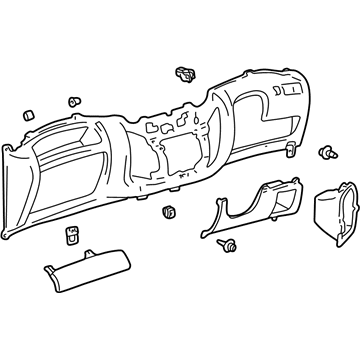 Toyota 55303-52902-B4 Instrument Panel