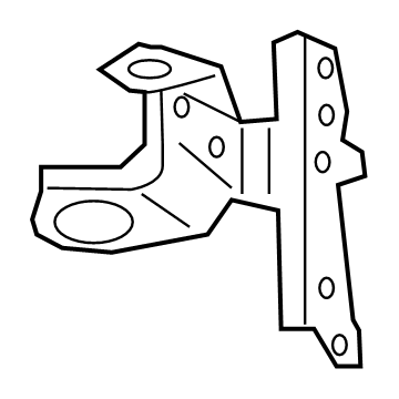 Toyota 89668-12280 ECM Rear Bracket