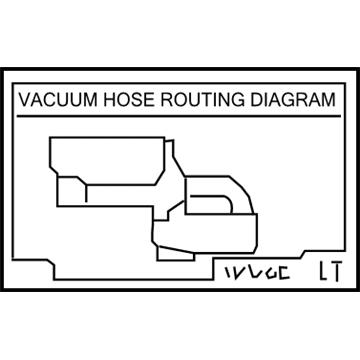 Toyota 17792-22022 Plate, Engine Vacuum Hose Information