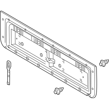 Toyota 64780-60320-A3 Panel Assembly, Back Doo