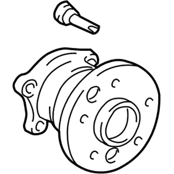 Toyota 42450-0E010 Hub & Bearing