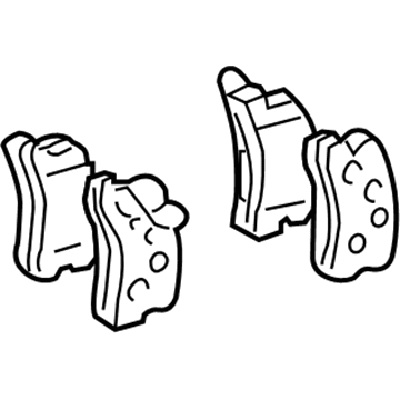 Toyota 04466-48060 Brake Pads