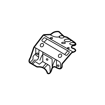 Toyota 57478-62010 Reinforcement, Front Floor