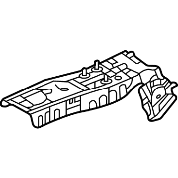 Toyota 57405-62010 Rail Sub-Assembly, Floor