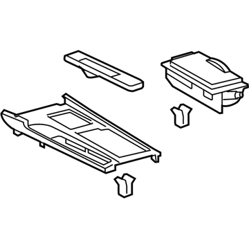 Toyota 58805-33161-B2 Rear Trim