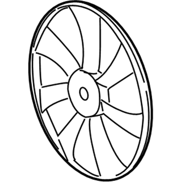 Toyota 16361-0P210 Fan Blade