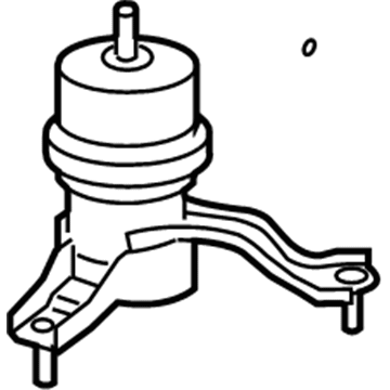 Toyota 12362-0P010 INSULATOR, Engine Mounting, RH