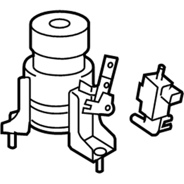 Toyota 12360-0P021 Insulator Assy, Engine Mounting, Front