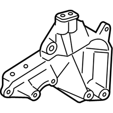 Toyota 12315-31090 Bracket, Engine Mounting, Front LH