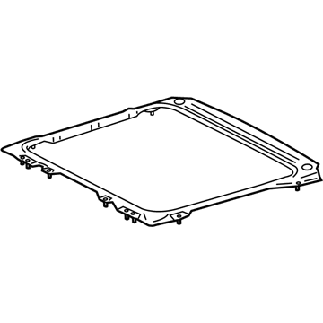 Toyota 63106-08020 Reinforcement Sub-Assy, Roof Panel