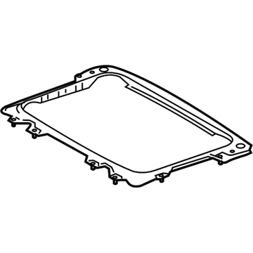 Toyota 63104-08020 Sunroof Reinforcement