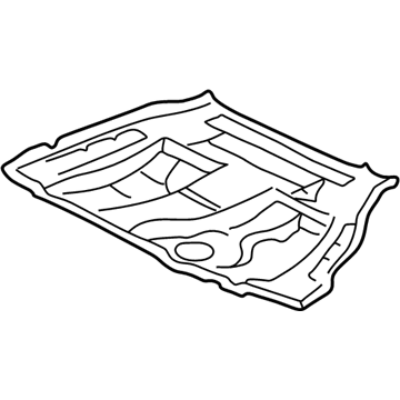 Toyota 58211-06080 Center Floor Pan