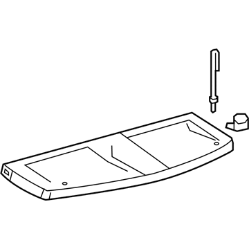 Toyota 64330-12A20-C0 Package Tray