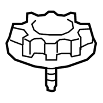 Toyota 51931-76010 Spare Retainer