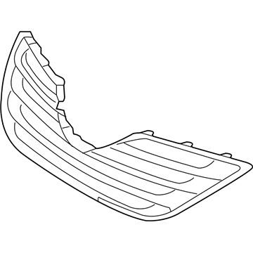 2008 Toyota Camry Grille - 53111-06090-C0