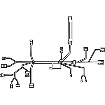 Toyota 82111-17720 Wire, Engine Room Main