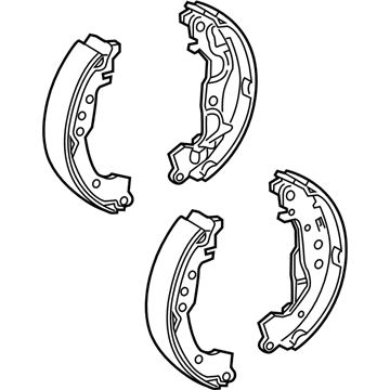 Scion 04495-74030 Brake Shoes