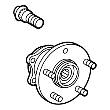 Toyota 42410-47030 Hub Assembly