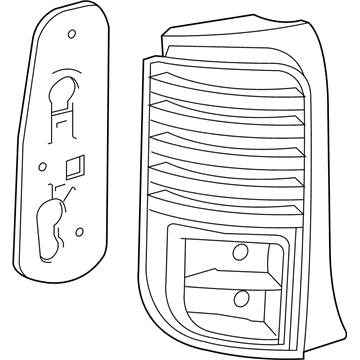 Scion 81551-12B90 Tail Lamp Assembly