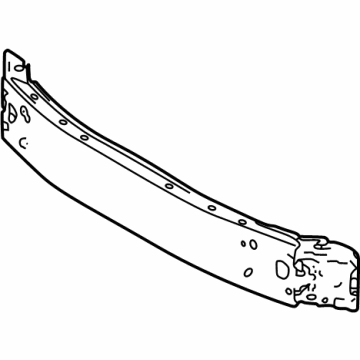 Toyota 52021-0R100 Impact Bar