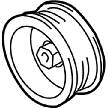 Toyota 27415-0W010 Pulley, Alternator W/Clutch