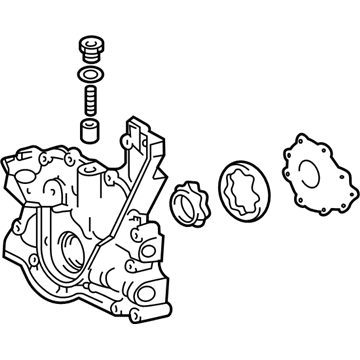 1997 Toyota Supra Oil Pump - 15100-46091