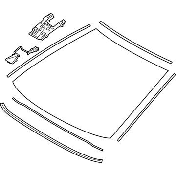 Toyota Camry Windshield - 56101-06J80