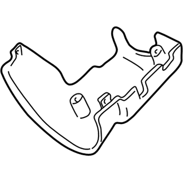 Toyota 45287-35260-B0 Cover, Steering Column