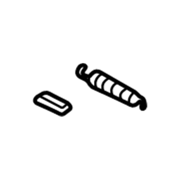 Toyota 90084-50002 Lock Spring