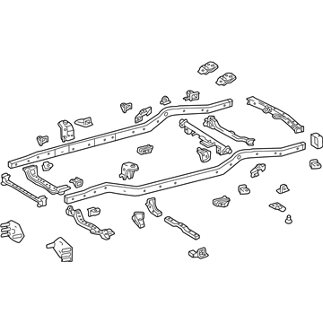 Toyota 51001-35A71 Frame Assembly