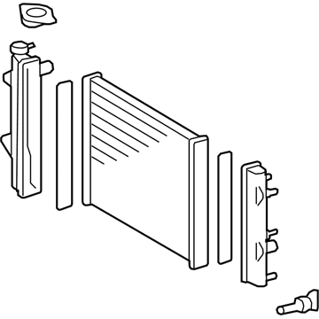 Toyota 16400-75442 Radiator