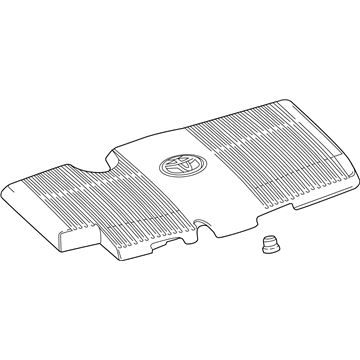 Toyota 12601-37010 Cover Sub-Assembly, ENGI