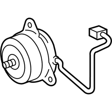 Toyota 16363-0T100 Fan Motor