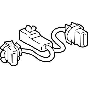 Toyota 81555-02580 Socket & Wire