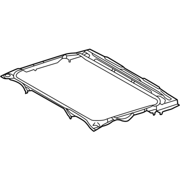 Toyota 63142-0C040 Roof Reinforcement