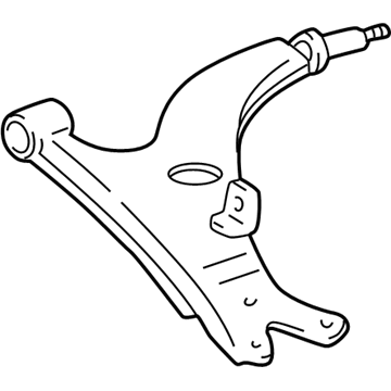 Toyota 48069-42041 Front Suspension Control Arm Sub-Assembly Lower Left