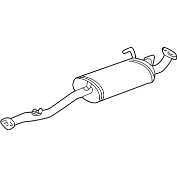 1999 Toyota 4Runner Exhaust Pipe - 17420-62240