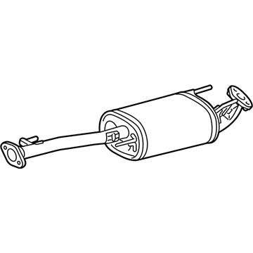 Toyota 17420-31360 Muffler