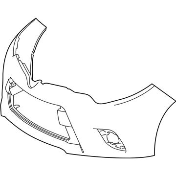 Toyota 52119-03904 Bumper Cover