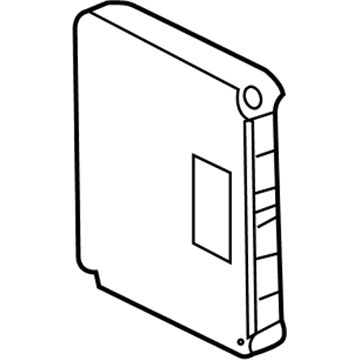 2004 Toyota Solara Engine Control Module - 89661-0X121-84