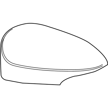 Toyota 87945-02410-B0 Outer Mirror Cover, Left