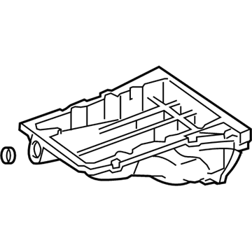 Toyota 12101-31160 Upper Oil Pan